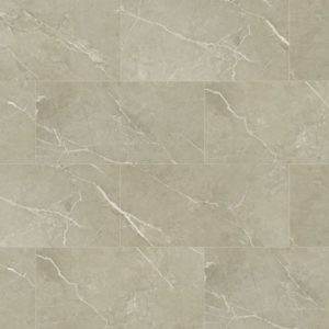 SSS003 Simply Stone Ivory Marble 6.5mm SPC Waterproof Flooring 12 X 24 Tile With Attached Underlay